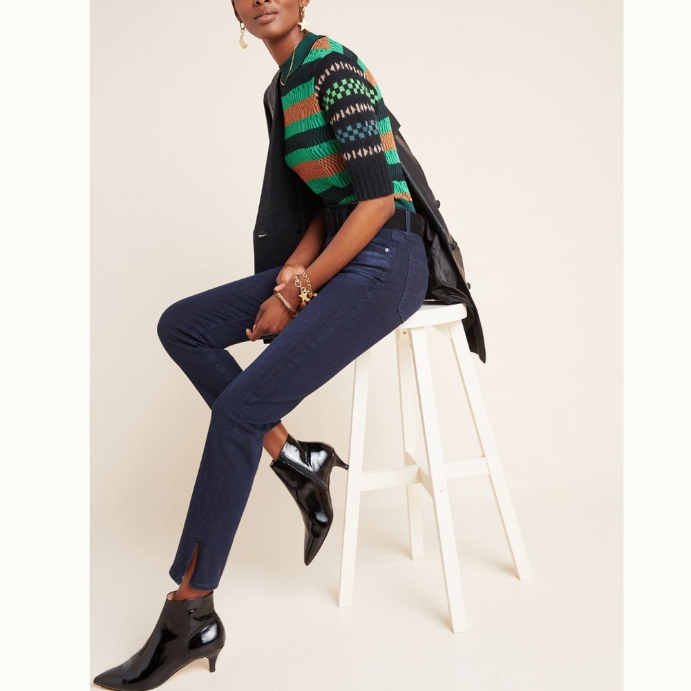 NWT: AG The Stevie High Rise Skinny Ankle Jeans